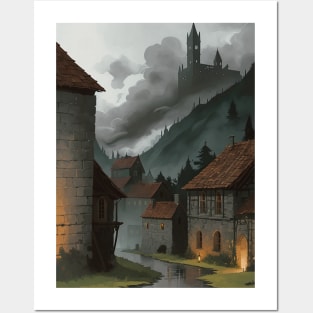 Barovia Imagery - Village in Barovia Posters and Art